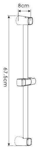 Душевой гарнитур Gappo G8006, хром фотография 1