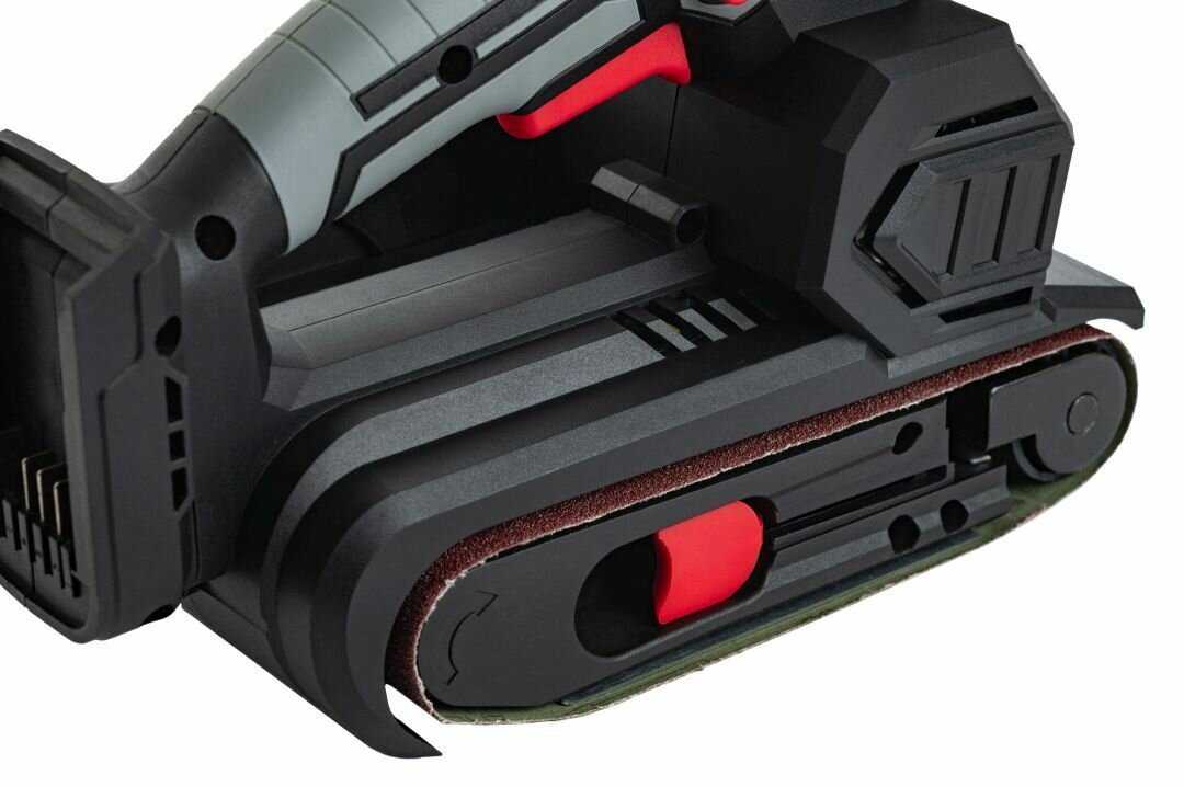 Шлифмашина ленточная аккумуляторная P.I.T. SOLO PBS20H-75B без АКБ и ЗУ фотография 5