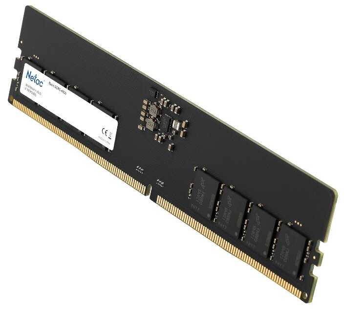 Оперативная память Netac Basic 8 ГБ DDR5 DIMM CL40 (NTBSD5P48SP-08) фотография 3