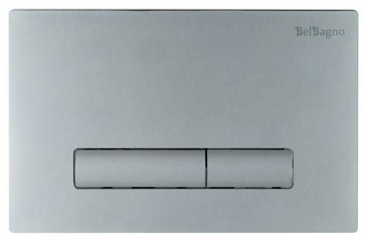 Кнопка смыва BelBagno GENOVA BB020-GV-CHROME. M, хром матовый