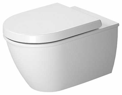 Чаша унитаза подвесная DURAVIT Darling New 254509 с горизонтальным выпуском