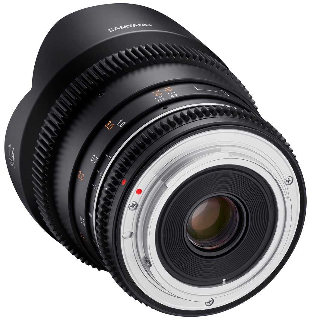 Объектив Samyang MF 14mm T3.1 VDSLR MK2 Canon EF фотография 2