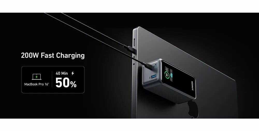 Портативное зарядное устройство Anker Prime 20000мАч фотография 2