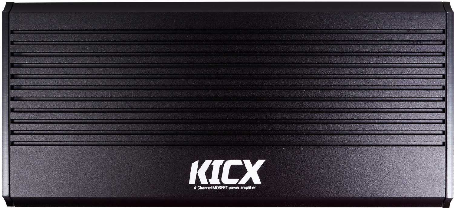 Широкополосный усилитель KICX QR 4.120 фотография 5