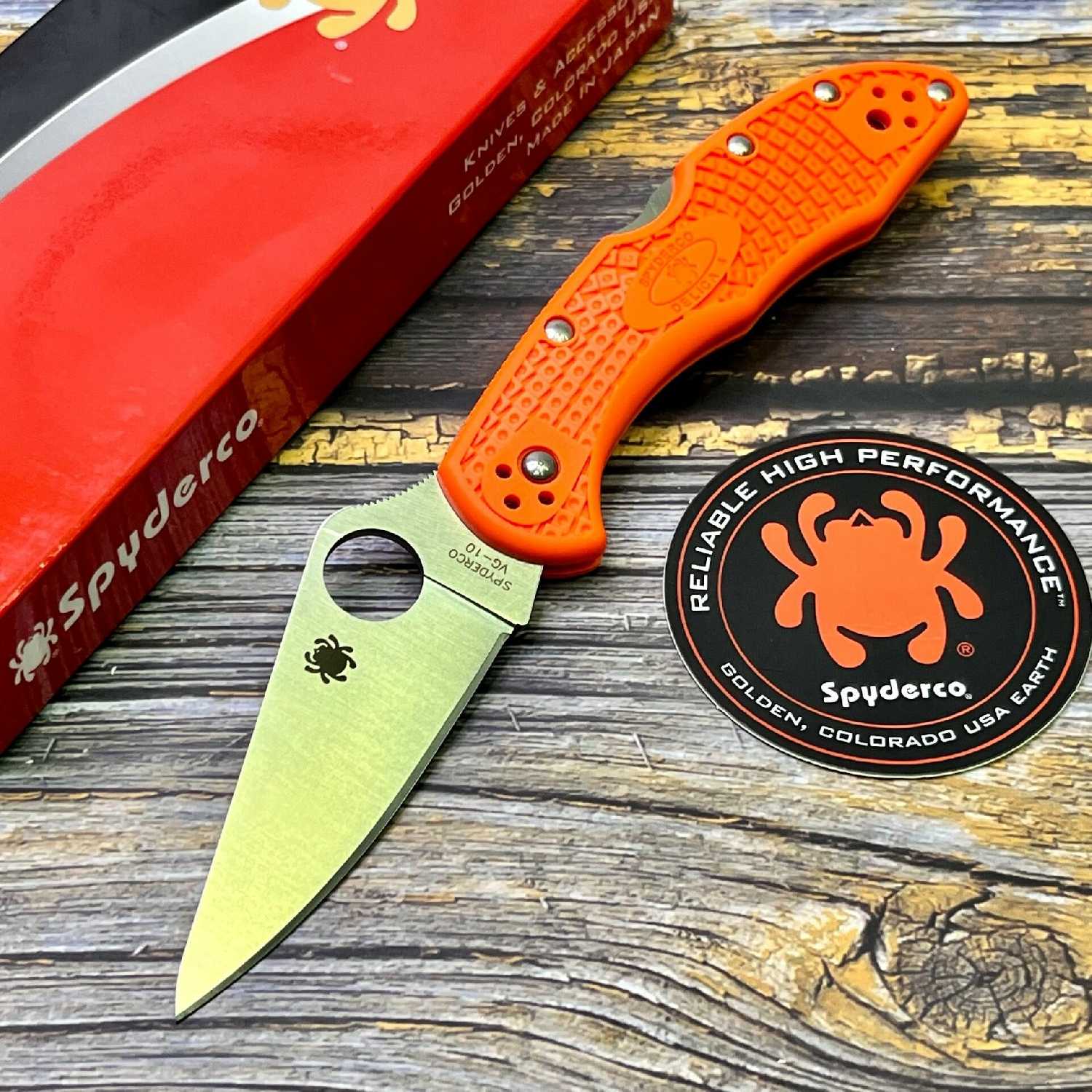 Нож складной Spyderco Delica 4 (C11FPOR)