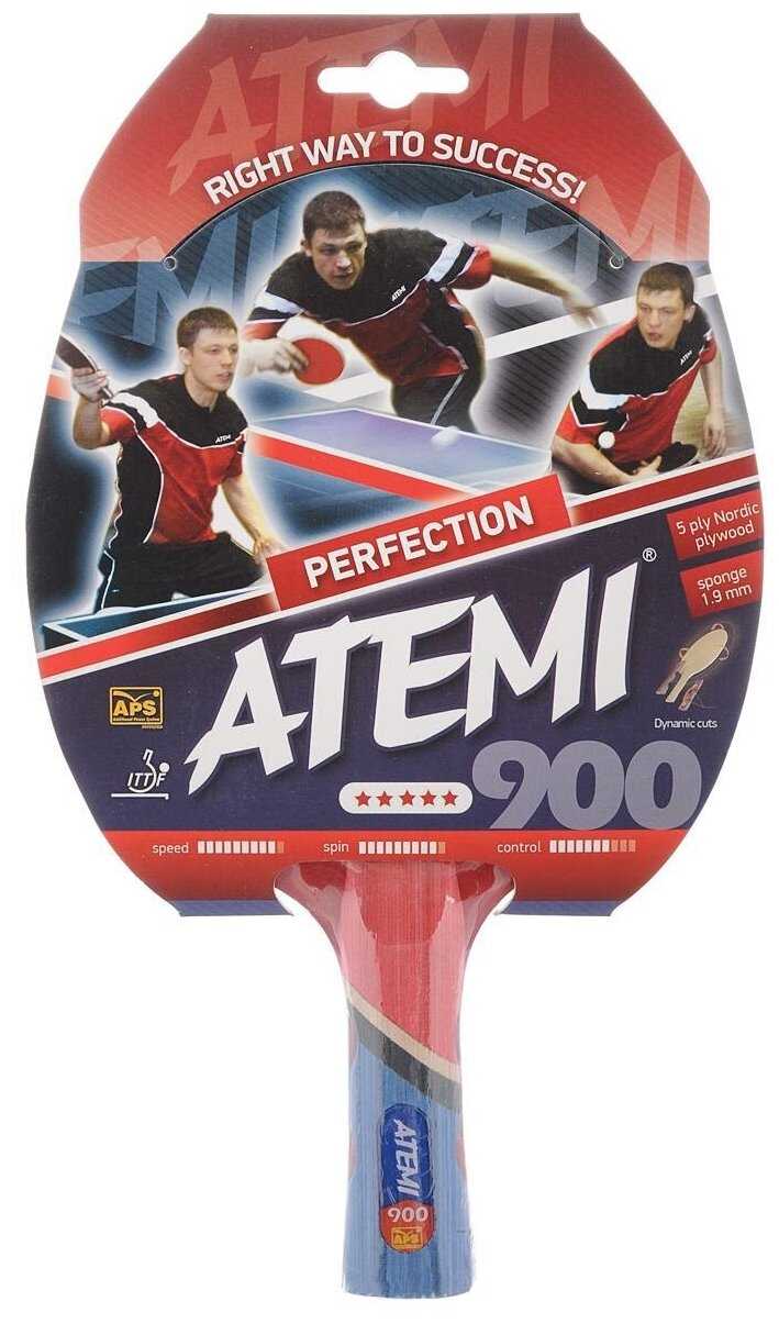 Ракетки для настольного тенниса ATEMI 900 CV фотография 16
