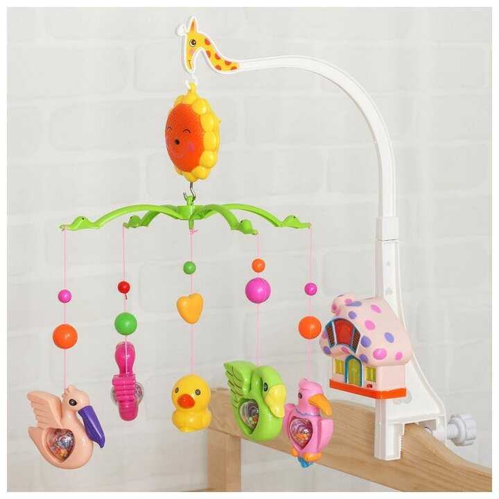 Механический мобиль Крошка Я Пряничный домик. Птички-погремушки 3888824 фотография 1