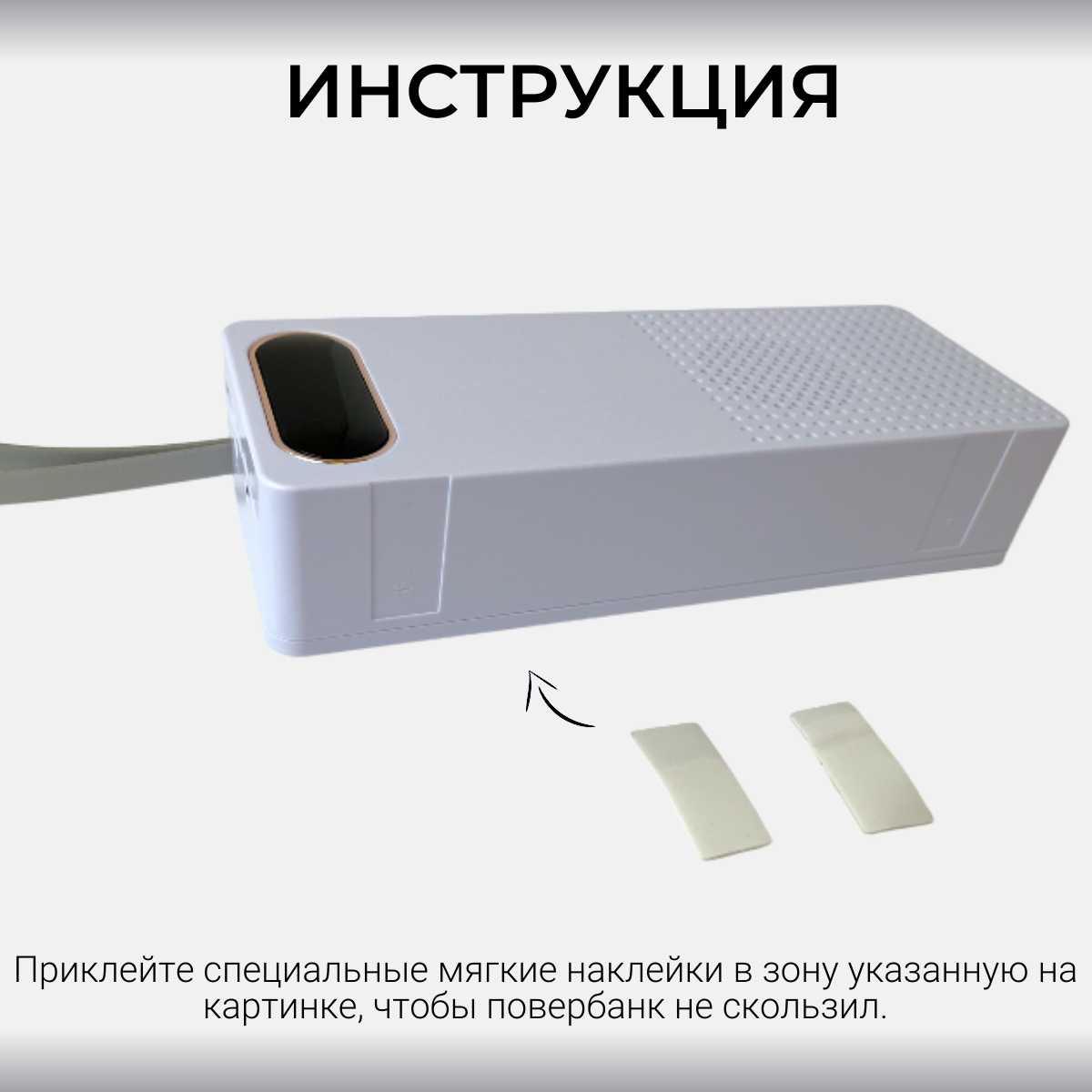 Корпус ABC для повербанка с колонкой и фонариком для аккумуляторов 18650 черный фотография 2