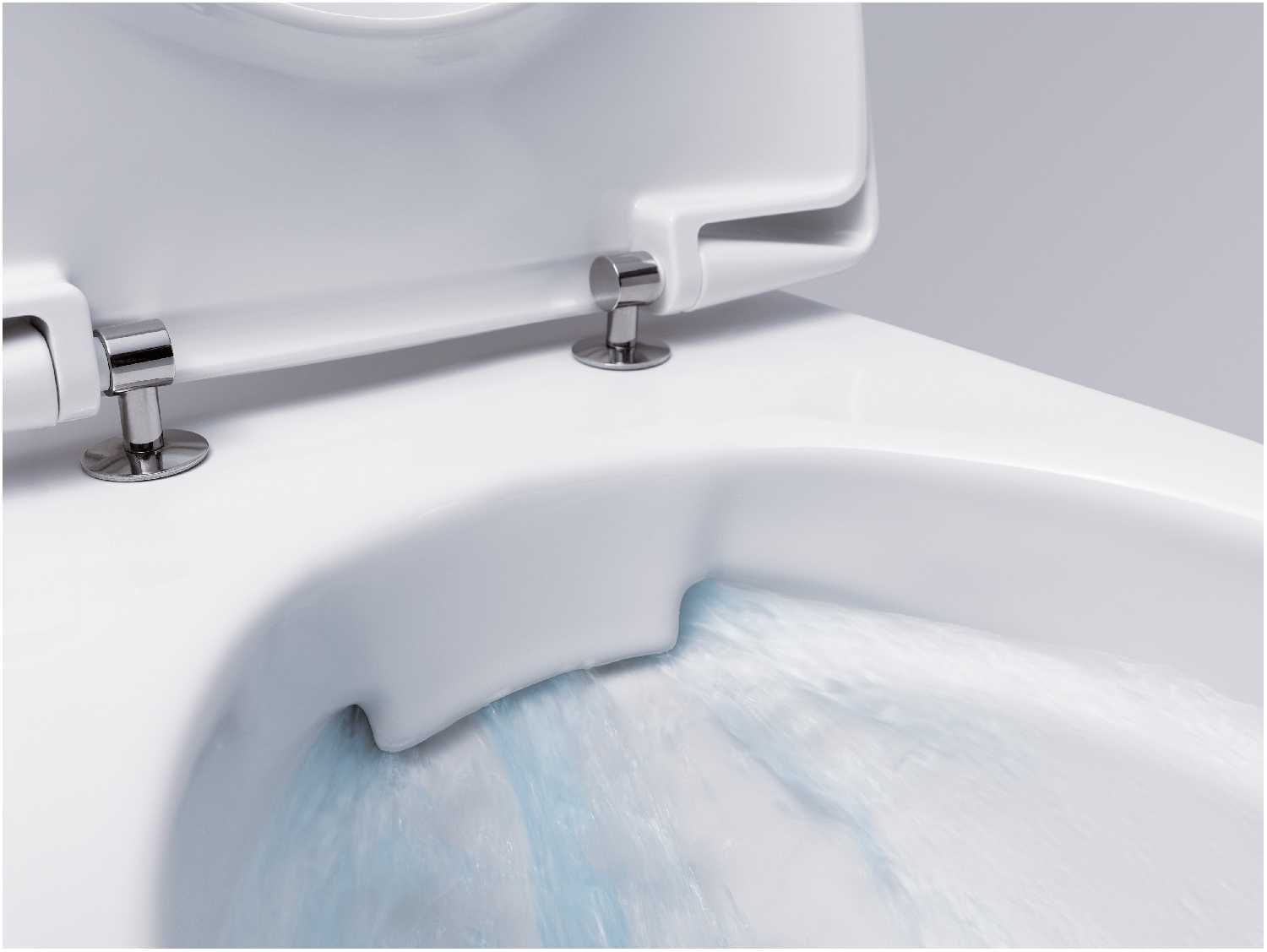 Чаша унитаза подвесная GEBERIT Smyle Square с горизонтальным выпуском (500.683.00.2) фотография 8