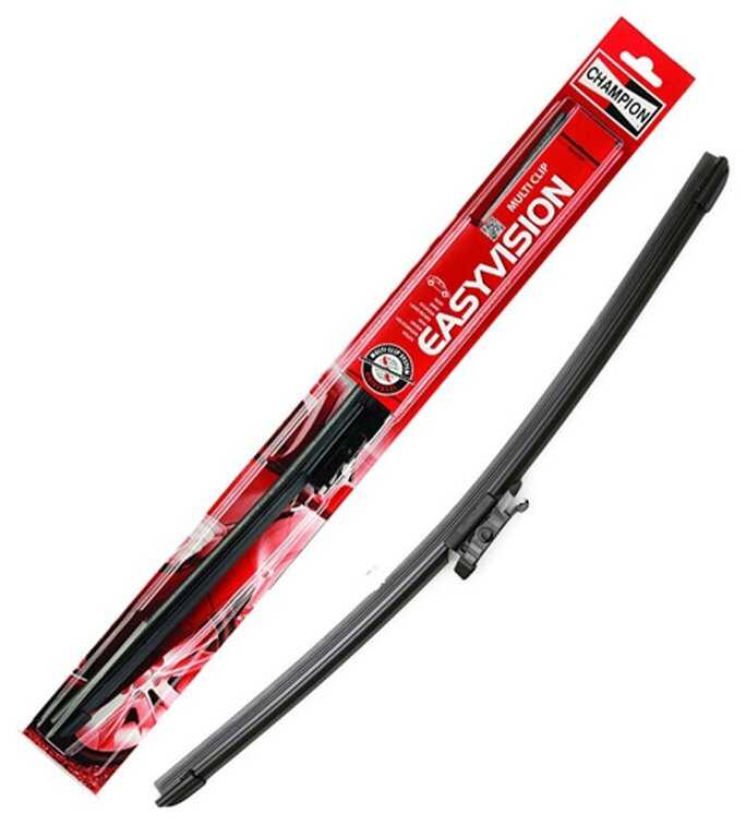Щетка стеклоочистителя бескаркасная CHAMPION Easyvision Multiclip Flat EF48/B01 фотография 2