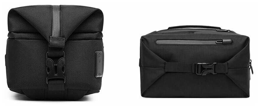 Рюкзак однолямочный Ozuko 9292S Black фотография 3