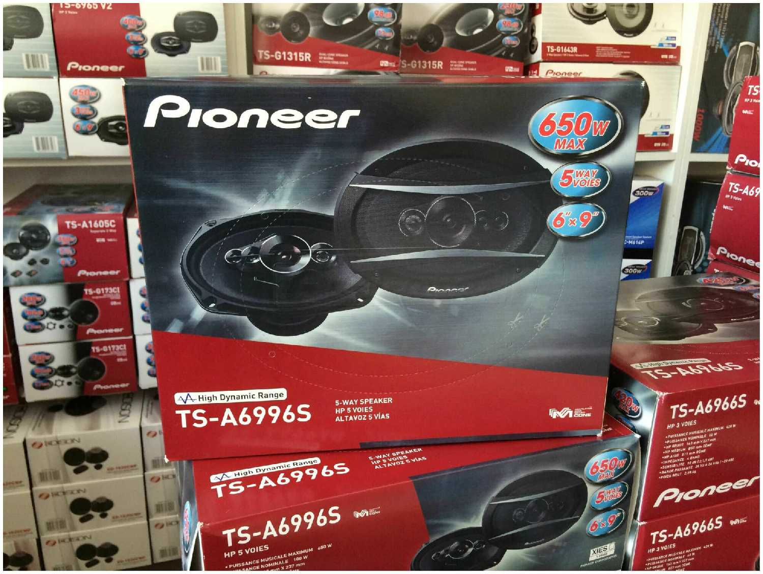 Автомобильные колонки Pioneer TS-A6996S фотография 7