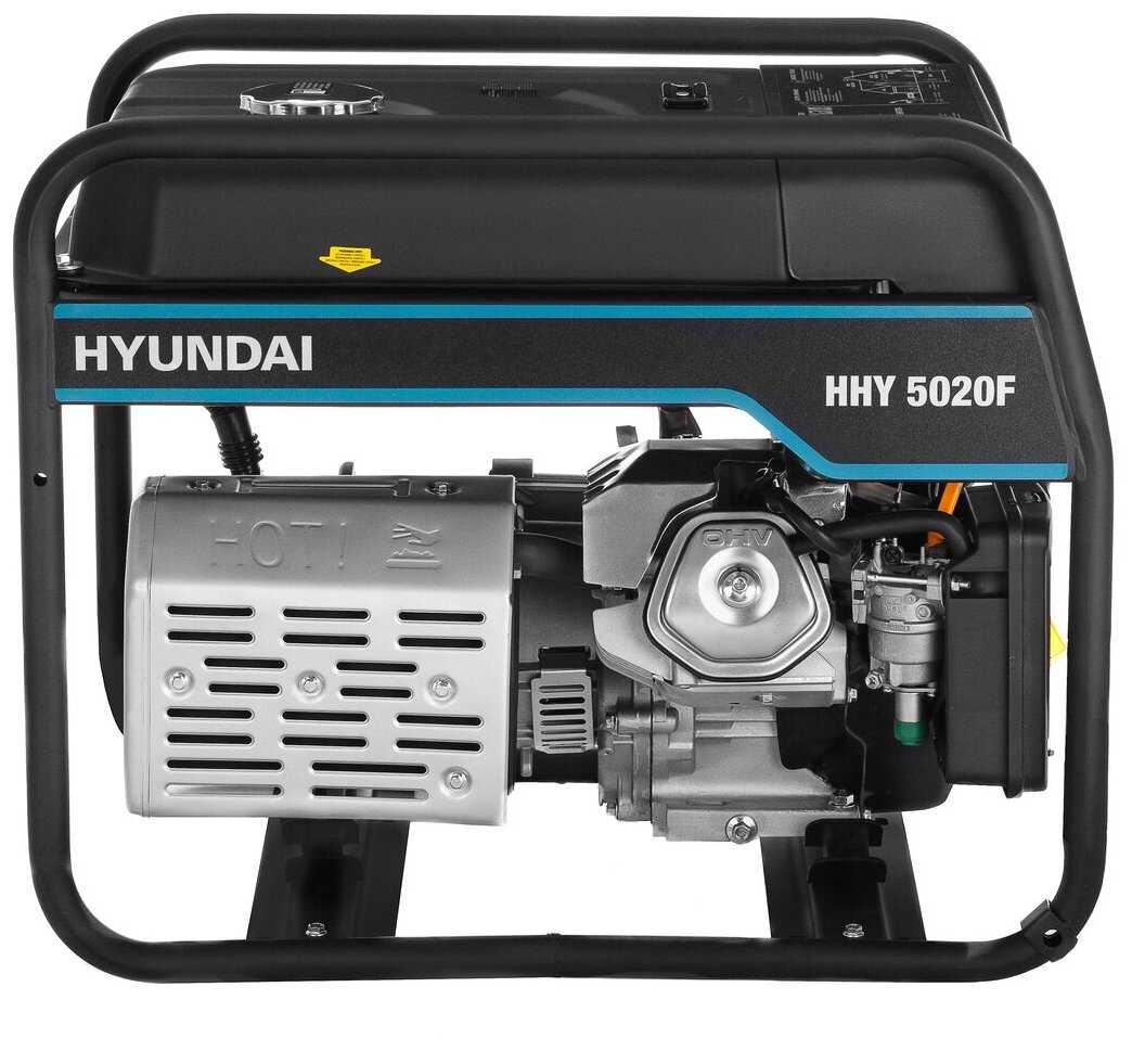 Бензиновый генератор HYUNDAI HHY 5020F фотография 6