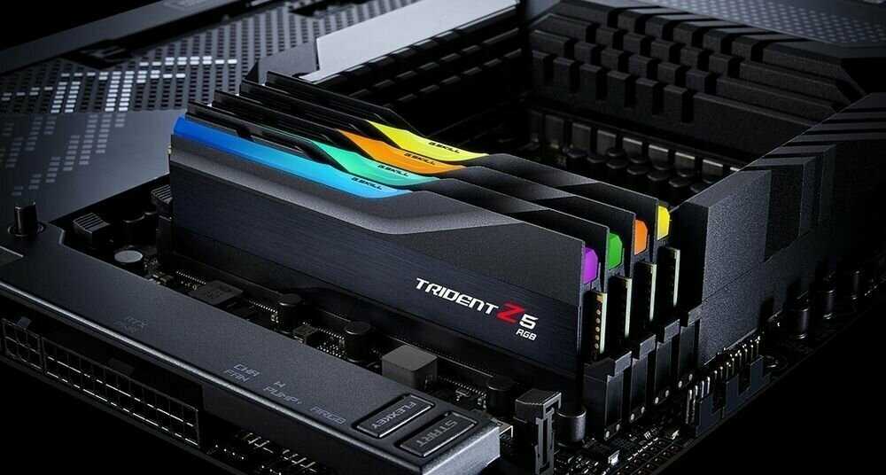 Оперативная память G.SKILL Trident Z5 RGB 32 ГБ DDR5 DIMM CL32 (F5-6400J3239G16GX2-TZ5RK) фотография 4