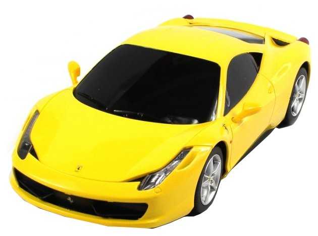 Легковой автомобиль Rastar Ferrari 458 Italia (53400), 1:18, 25 см фотография 4
