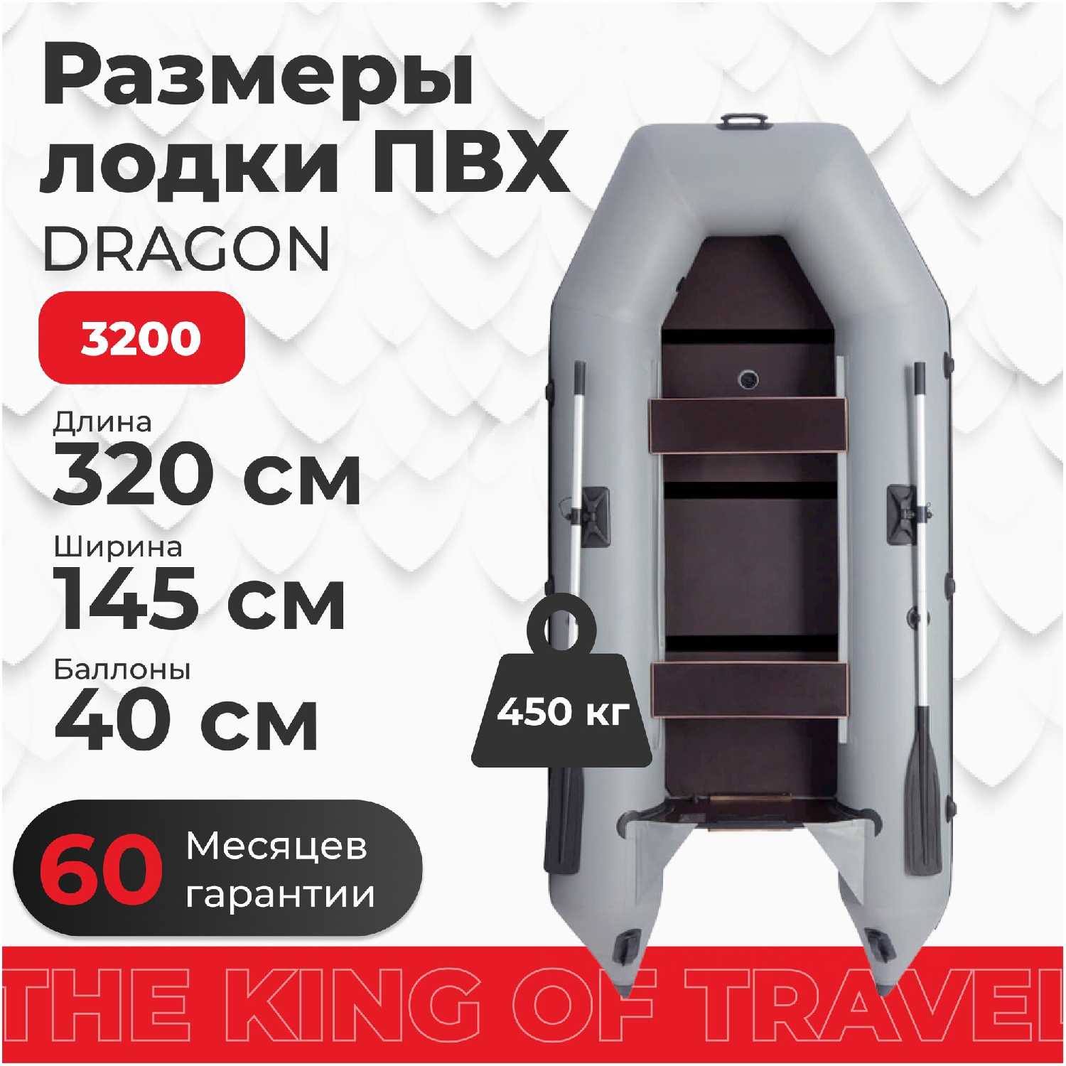 Надувная лодка DRAGON 3200 Sport (СКК) фотография 1