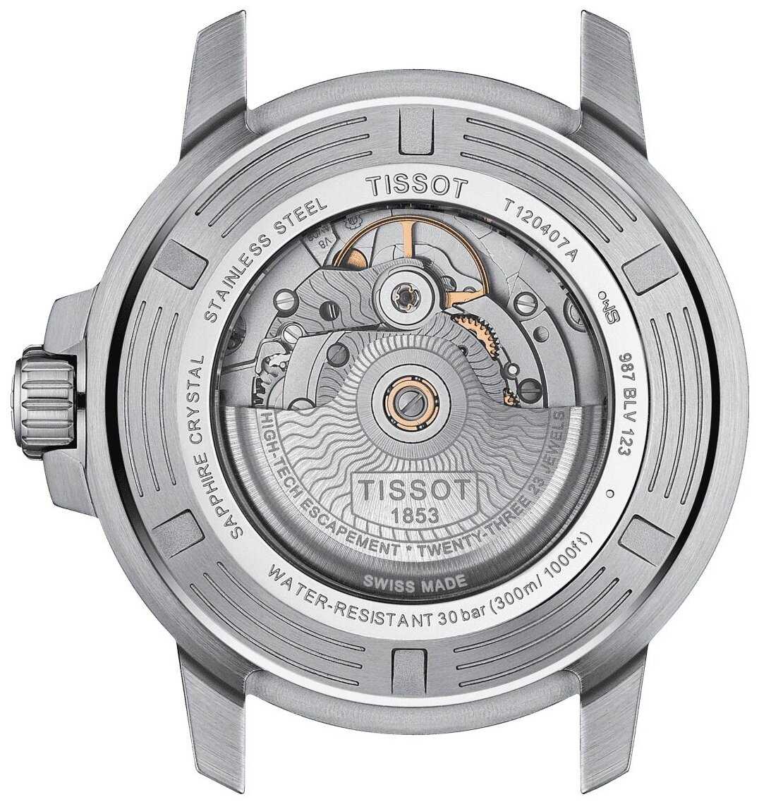 Часы Tissot Seastar 1000 Powermatic 80 T120.407.11.081.01 фотография 2