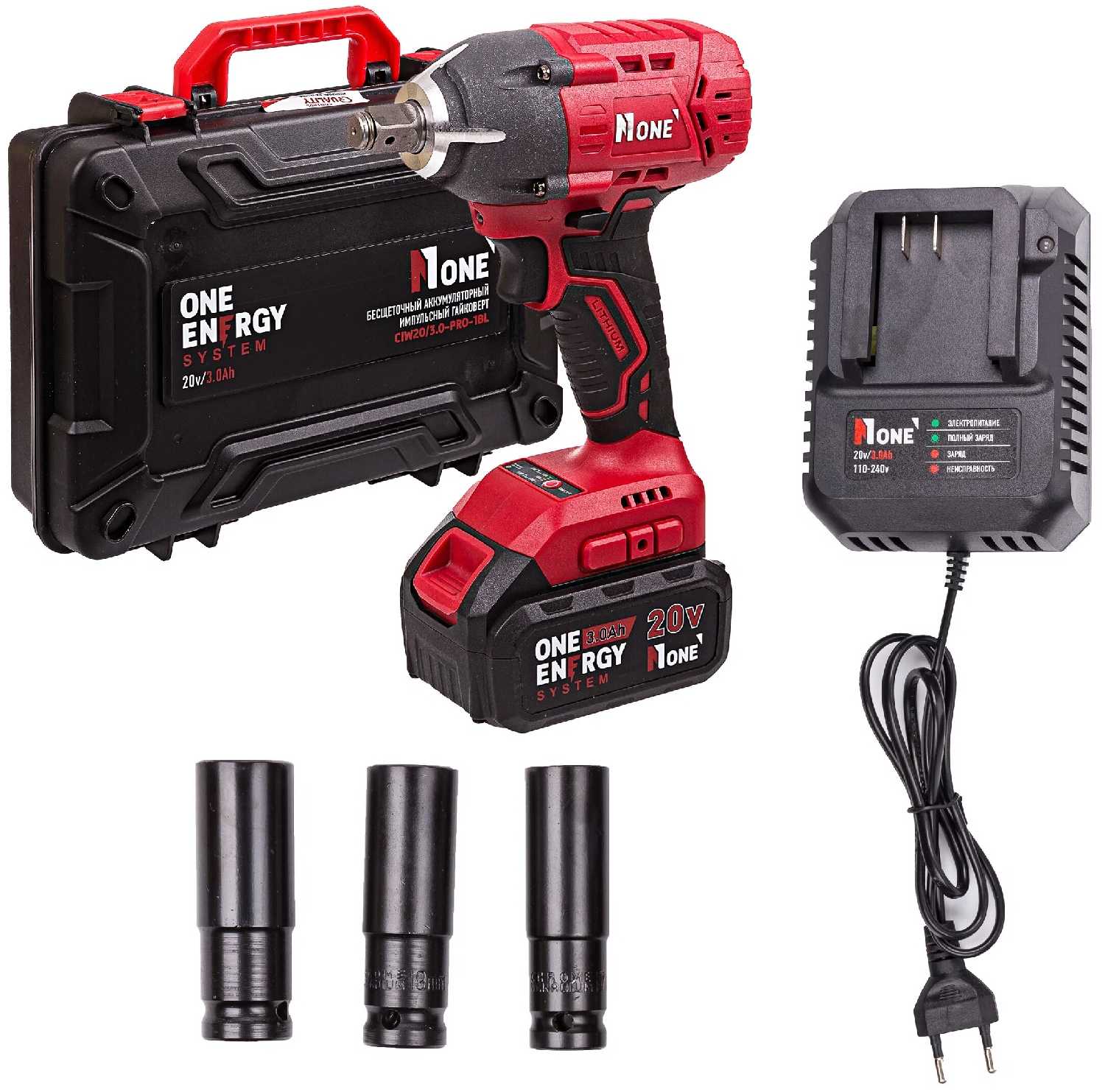 Гайковерт NUMBER ONE CIW20/3.0 PRO-1BL