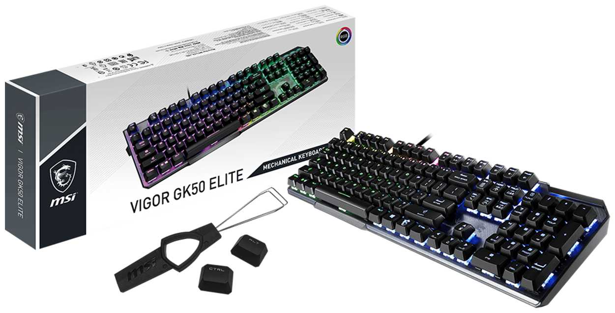 Игровая клавиатура MSI Vigor GK50 Elite фотография 5