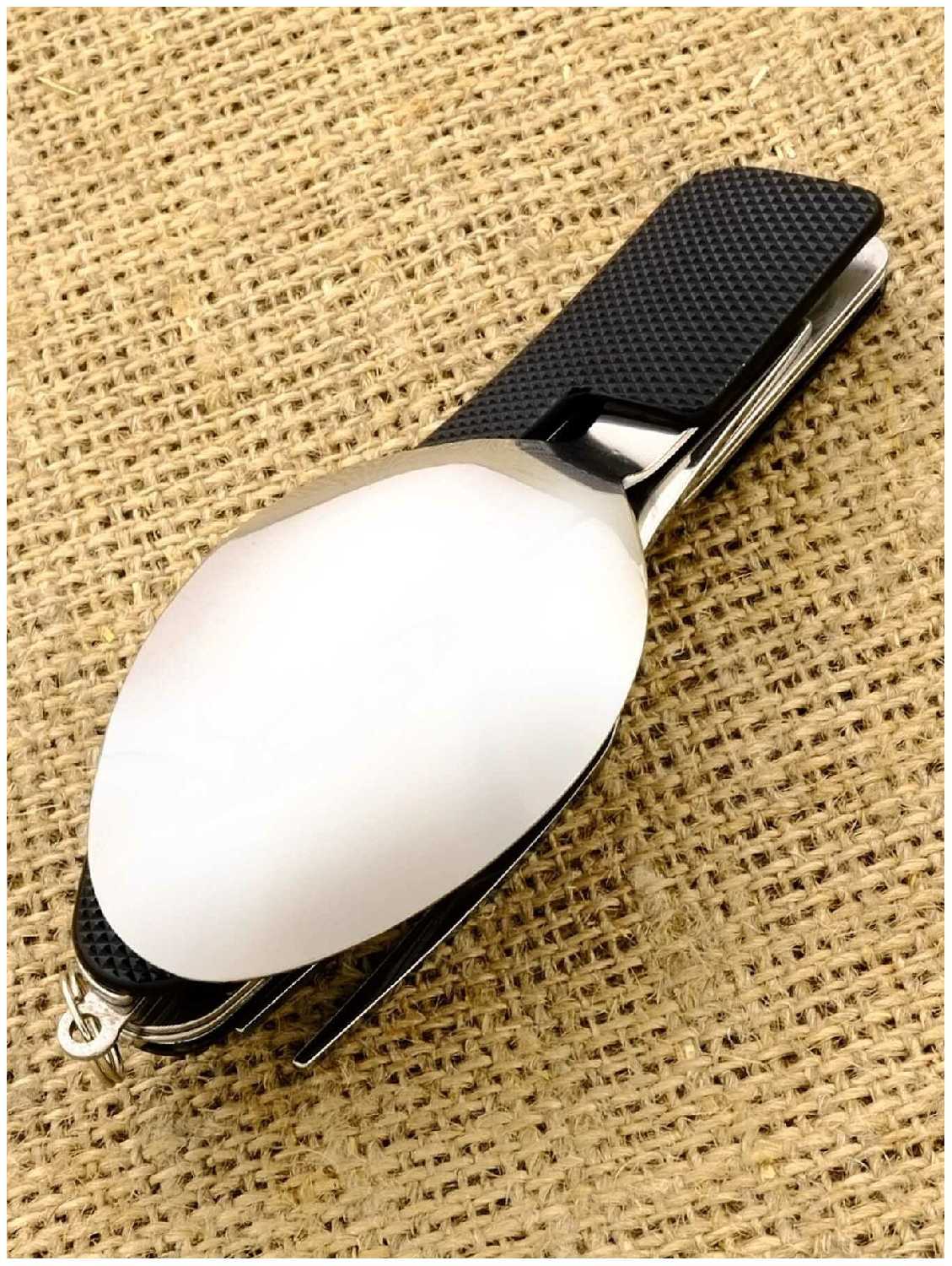 Нож многофункциональный с ложкой и вилкой Ножемир Survival MNG-1 фотография 1