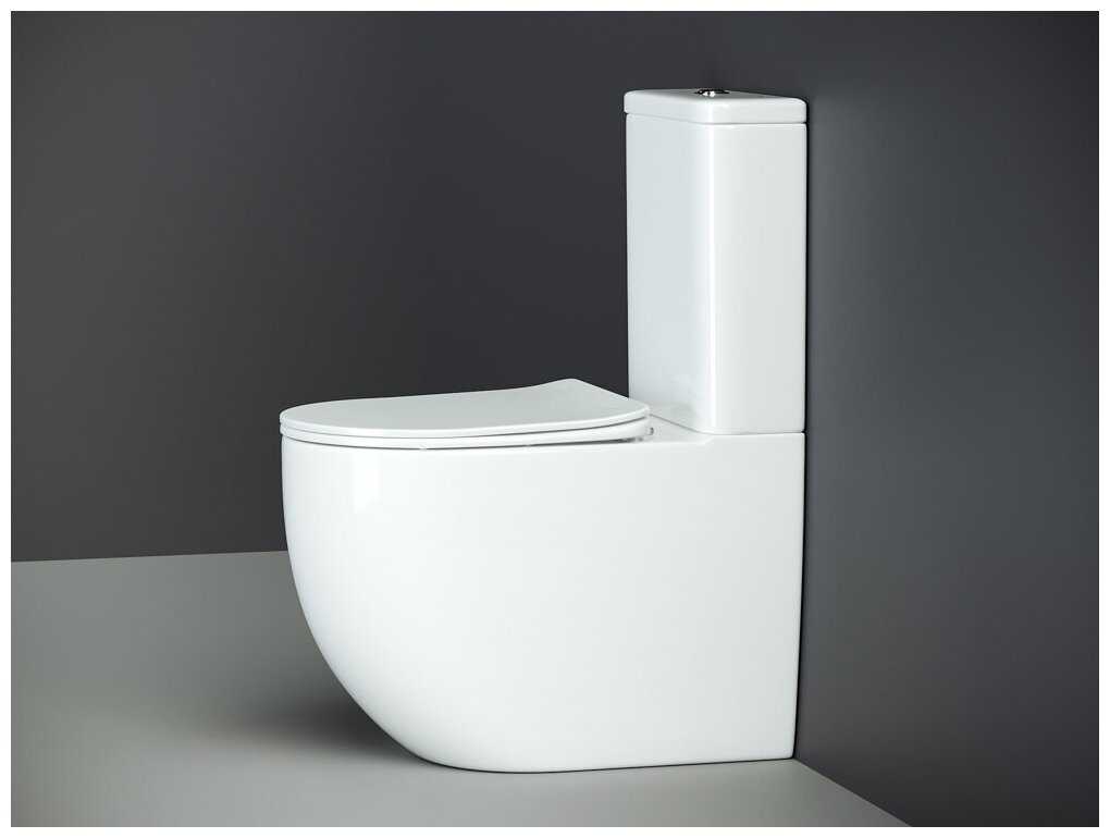 Чаша унитаза напольная Ceramica Nova MIA с сиденьем микролифт CN1801-B фотография 2
