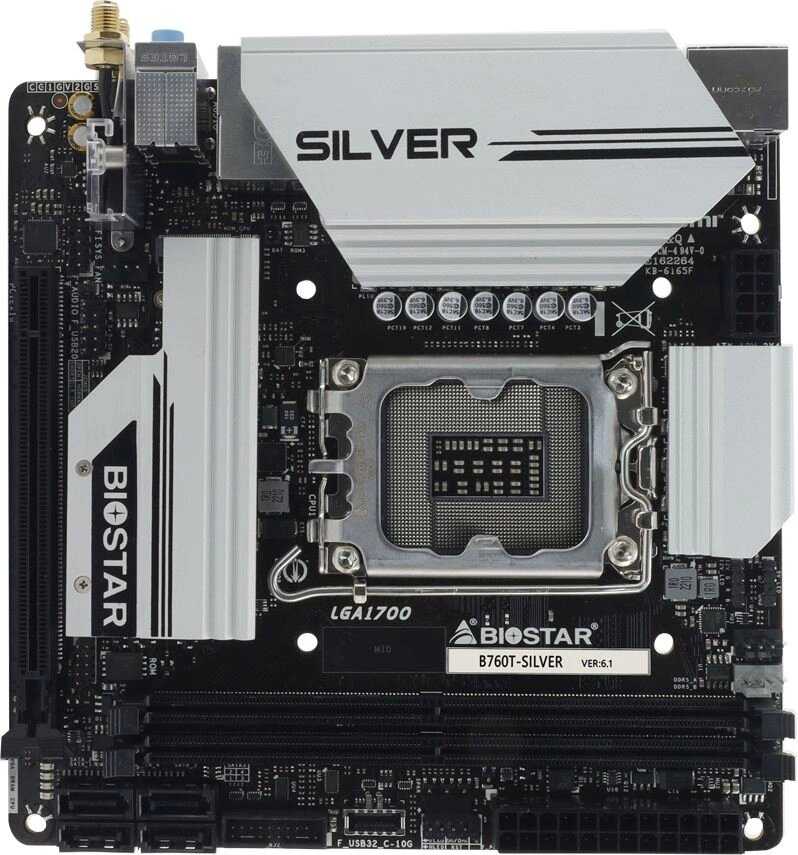 Материнская плата Biostar B760T-Silver
