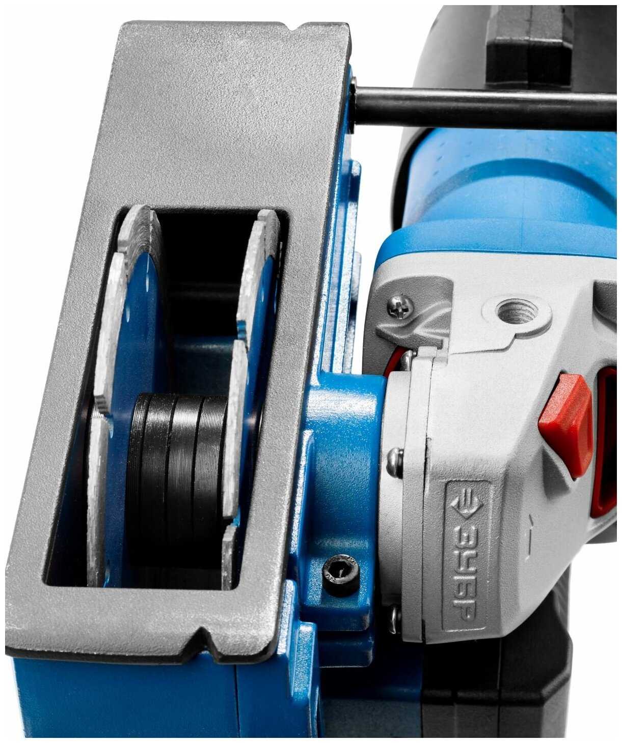 Штроборез ЗУБР ЗШ-П65-2600 (ПВСТК) фотография 6