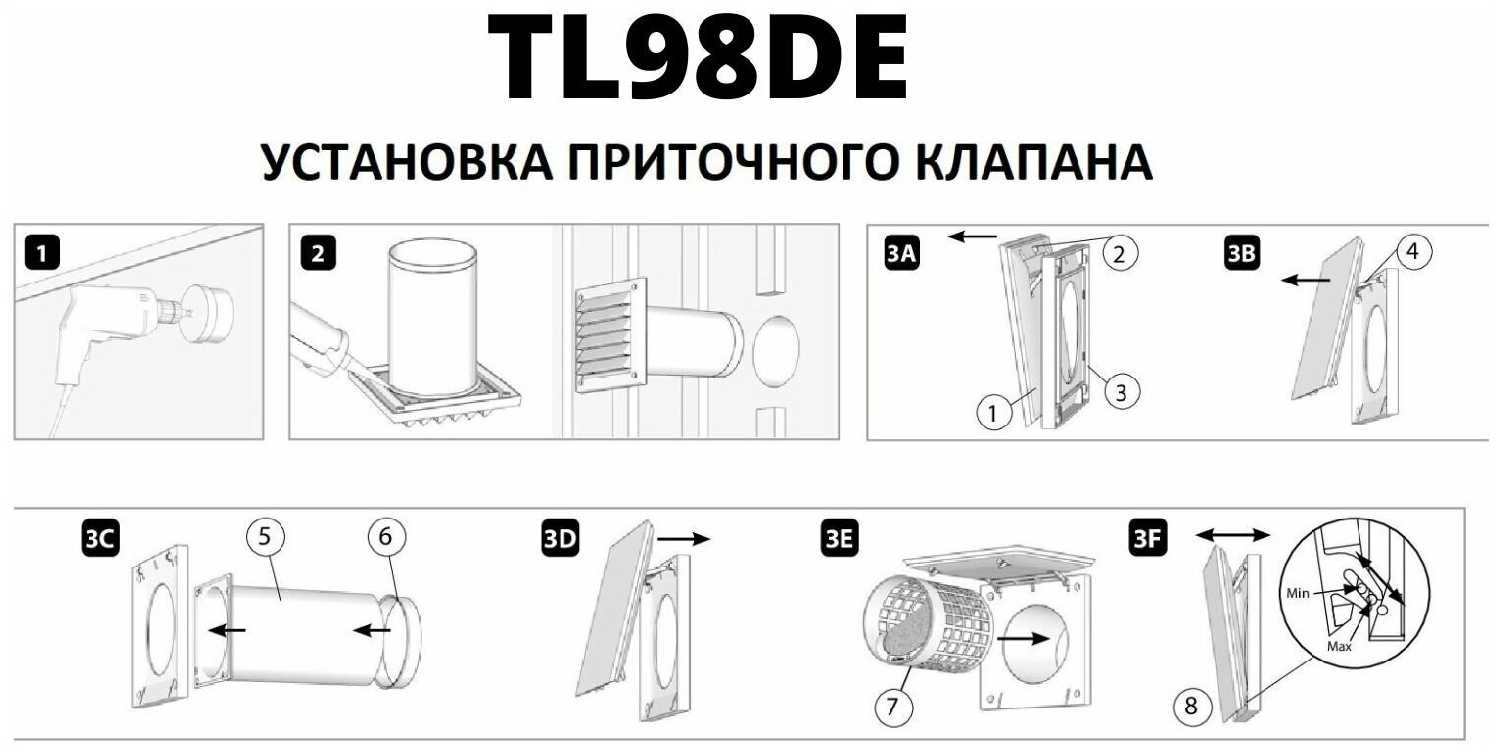 Шведский приточный клапан FRESH TL100C фотография 14