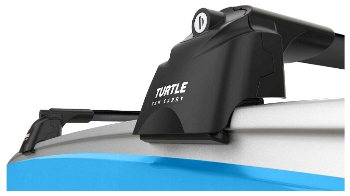 Багажник на крышу Turtle Air2 на интегрированные рейлинги KIA SORENTO 2014+ III Prime, IV (17. TUR.01.13. A2. B2) фотография 1