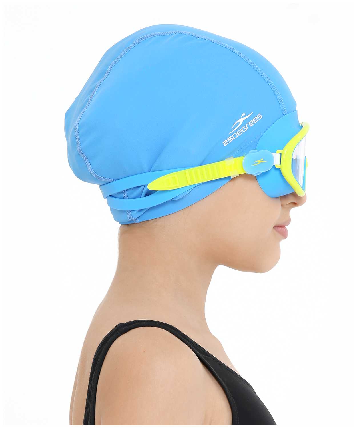 Очки-маска для плавания 25DEGREES Hyper Blue/Lime 25D21018, детский фотография 8