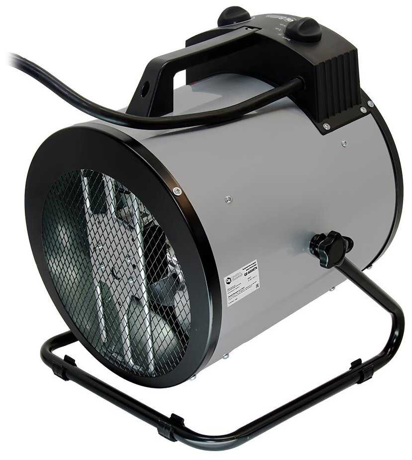 Электрическая тепловая пушка Quattro Elementi QE-6000ETN фотография 7