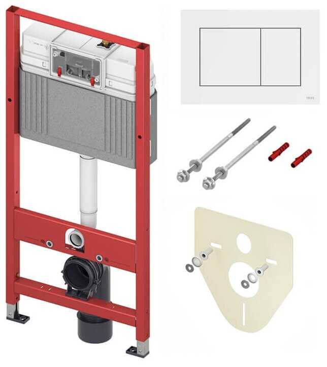 Рамная инсталляция TECE TECEbase 2.0 с панелью смыва TECEnow фотография 4