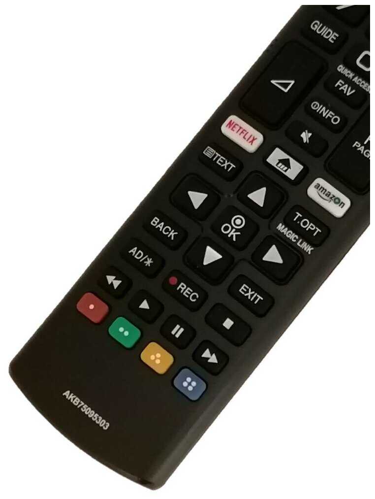Пульт Huayu для LG AKB75095303 фотография 2