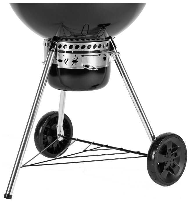 Гриль на дровах Weber Master-Touch GBS E-5750, 72х65х107 см фотография 5
