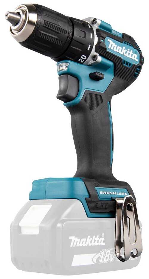 Аккумуляторная дрель-шуруповерт, LXT, 18V Makita DDF487Z (без зу и акб) фотография 7