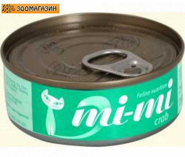 Корм для кошек и котят Mi-Mi беззерновой с тунцом и мясом краба фотография 9