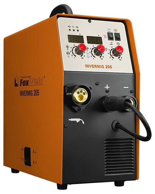 Сварочный аппарат FoxWeld InverMIG 205 (TIG, MMA, MIG/MAG)