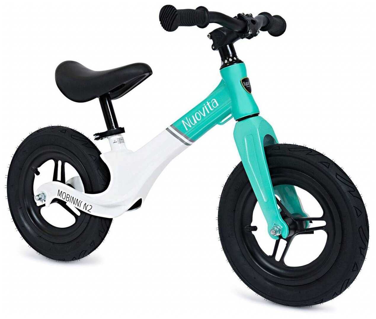 Беговел для детей Nuovita Mobinni N2 Nero Rosso/Красно-черный