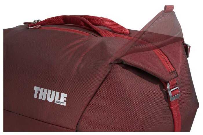 Сумка дорожная THULE, отделение для обуви, фиксирующие ремни, плечевой ремень фотография 22