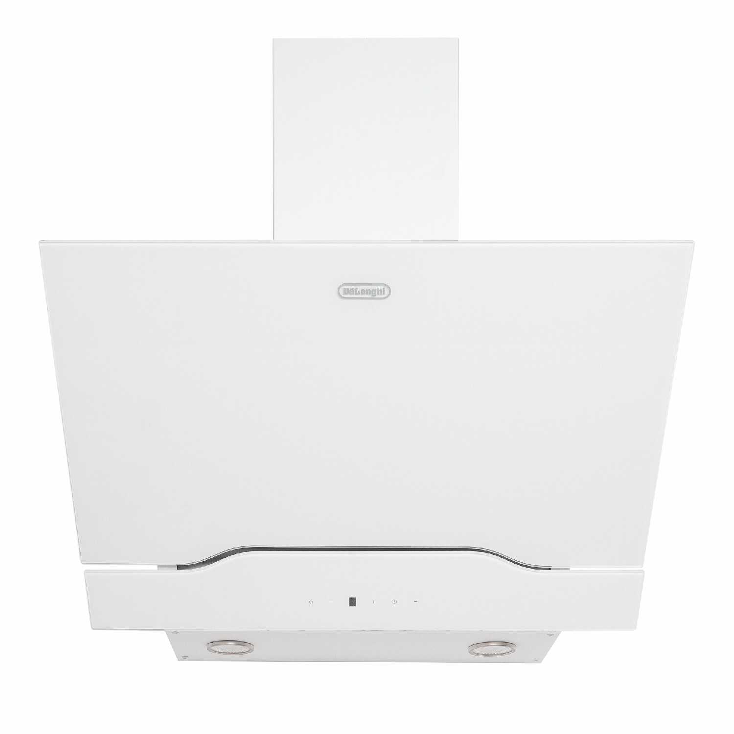 Наклонная стеклянная кухонная вытяжка DeLonghi Linea 615 NB