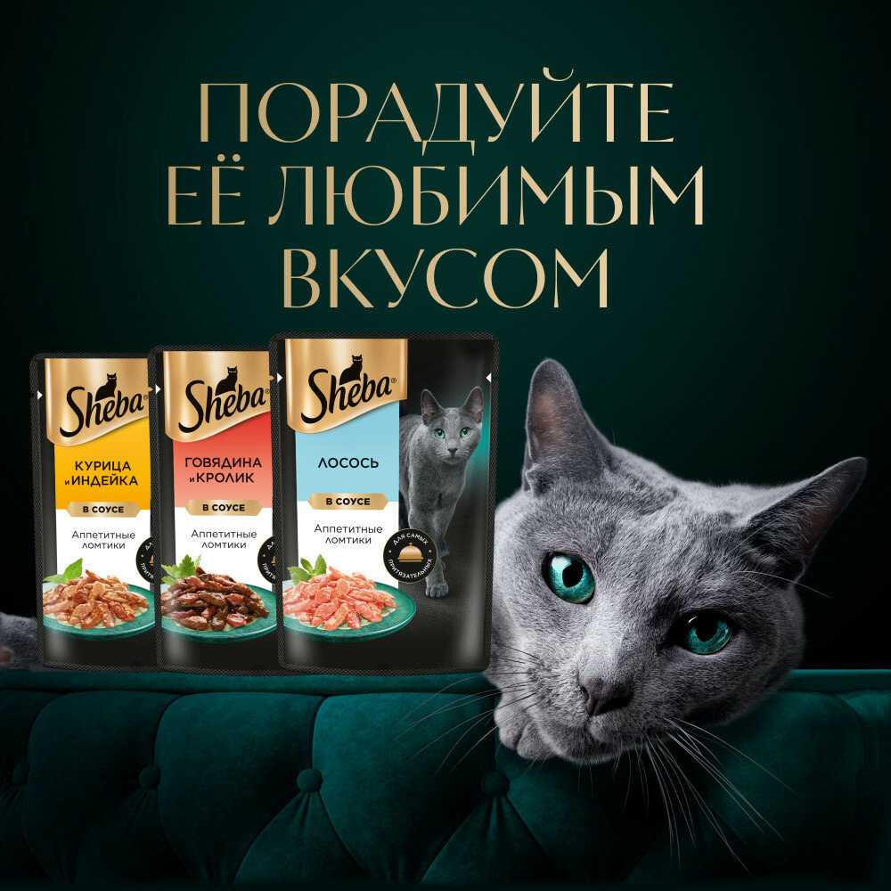 Корм для кошек Sheba с лососем фотография 17