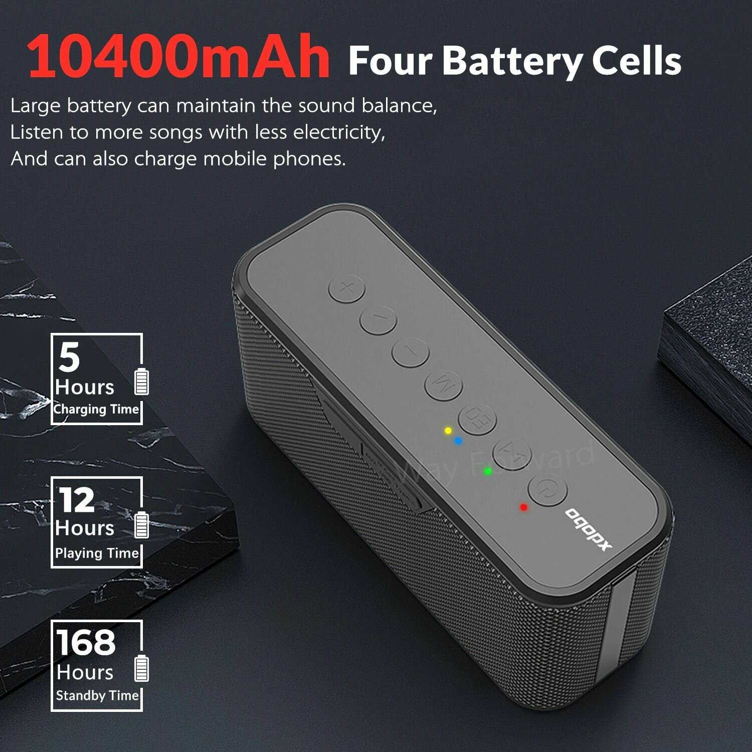 Портативная колонка Xdobo X8 lll 60Вт фотография 4