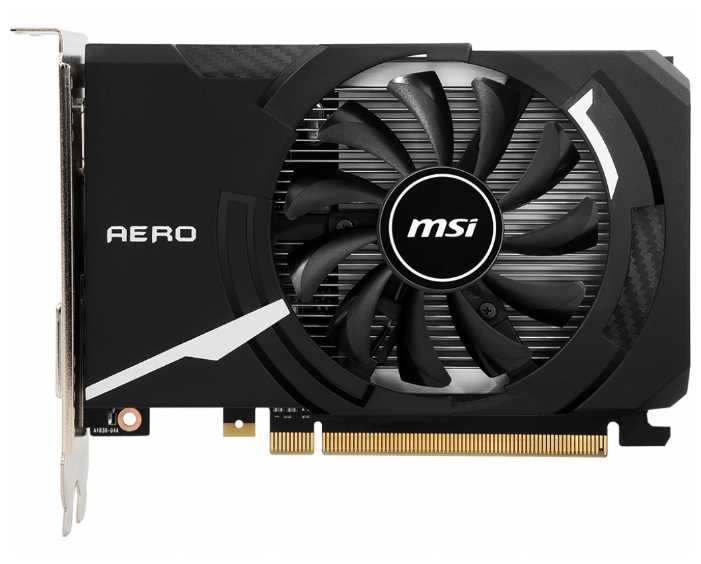 Видеокарта MSI GT 1030 AERO ITX 2GD4 OC