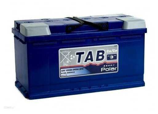 Автомобильный аккумулятор TAB Polar Blue B10H (121100) 900А 353х175х190 фотография 6