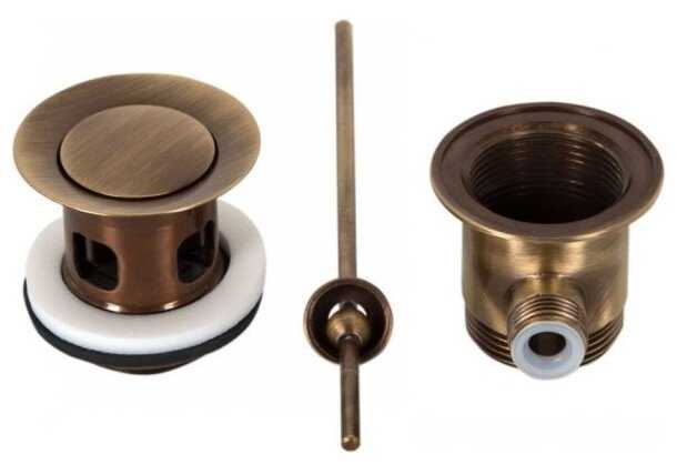 Смеситель для биде Rubinetterie Mariani Retro RT6200 63, рычажный фотография 3