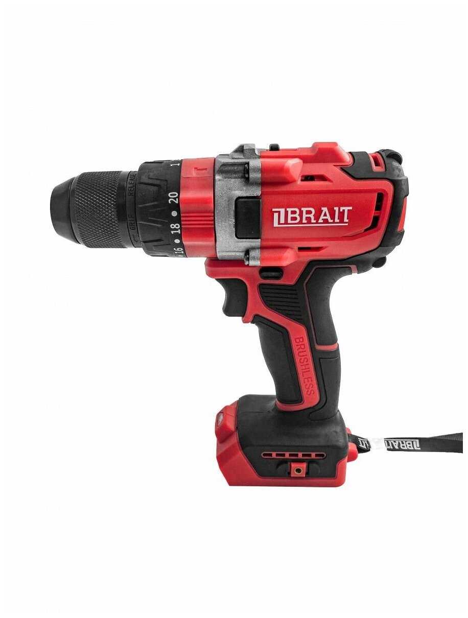 Ударная аккумуляторная дрель-шуруповерт BRAIT BCD20SUМBL-1 фотография 9
