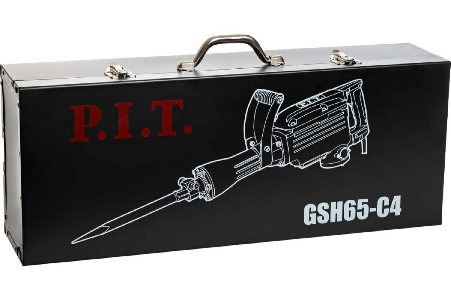 Молоток отбойный P.I.T. GSH65-C4 42Дж, 1700Вт, 1850 уд/мин, HEX 30мм фотография 12