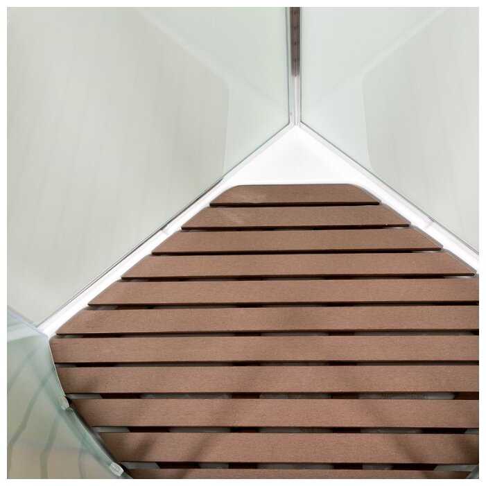 Душевая кабина Deto D08S с электрикой низкий поддон 80см*80см фотография 2