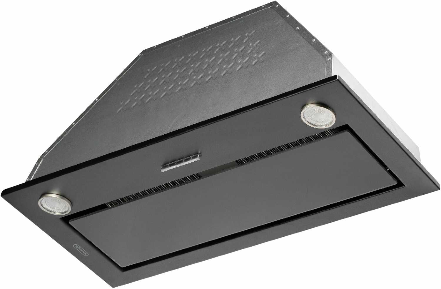 Кухонная вытяжка DeLonghi COSETTA 710 BB, полностью встраиваемая, 70 см, 3 скорости, 1200 м3/ч, сенсорное управление фотография 1