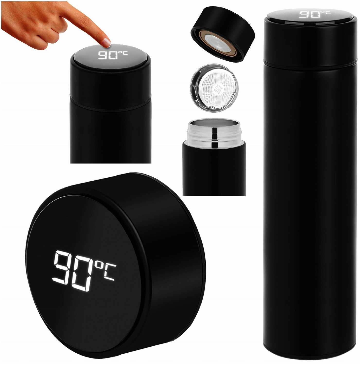 Термос Luoweite с LCD-дисплеем фотография 2